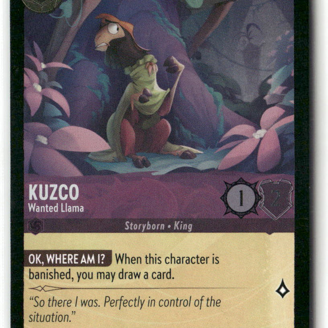 Kuzco #45/204 Rise of the Floodborn Foil Common | Disney Lorcana