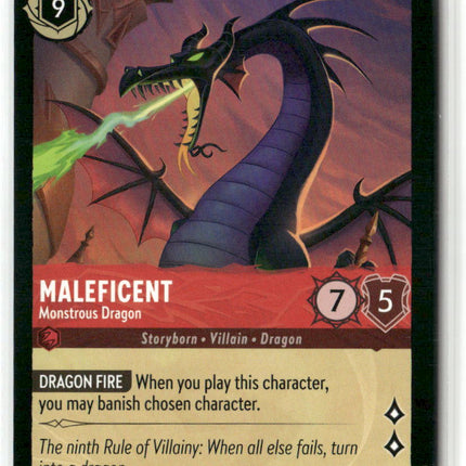 Maleficent #4/P3 Fabled Promo | Disney Lorcana
