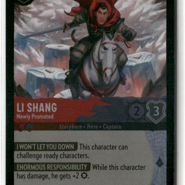 Li Shang #22 Disney Lorcana Promo Cards Promo | Disney Lorcana