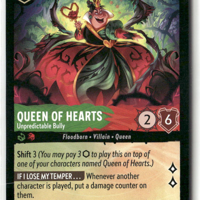 Queen of Hearts #95/204 Archazia's Island Super Rare | Disney Lorcana
