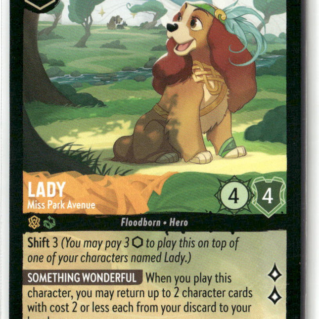 Lady #28/204 Archazia's Island Super Rare | Disney Lorcana