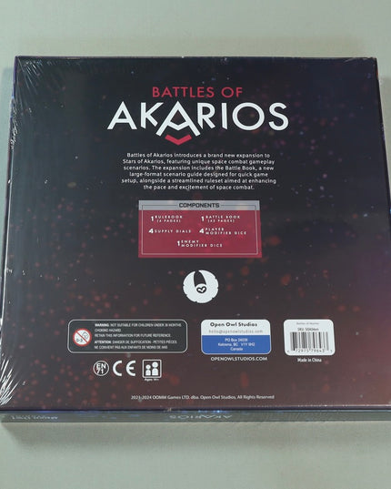 Stars of Akarios + Game Mat + Expansions Bundle (Base Game + 5 Expansions)