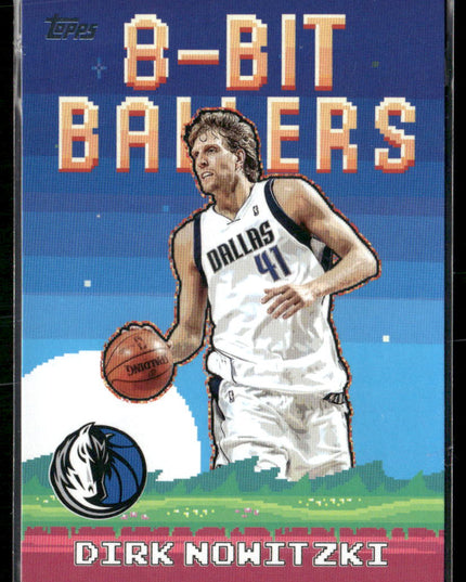 Dirk Nowitzki #8B-22 2025-26 Topps 8-Bit Ballers Dallas Mavericks