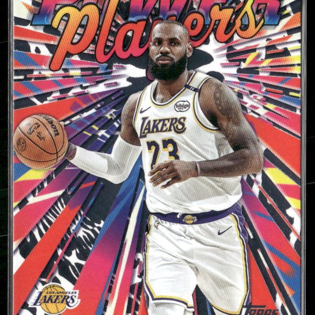 LeBron James #PP-7 2025-26 Topps Power Players Los Angeles Lakers
