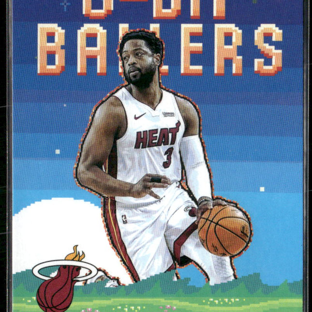 Dwyane Wade #8B-23 2025-26 Topps 8-Bit Ballers Miami Heat