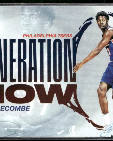 VJ Edgecombe #GN-3 2025-26 Topps Generation Now Philadelphia 76ers