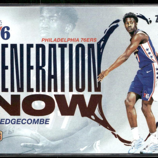 VJ Edgecombe #GN-3 2025-26 Topps Generation Now Philadelphia 76ers