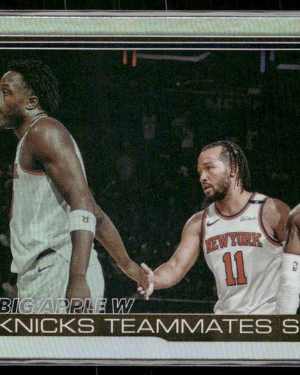 Jalen Brunson #274 2025-26 Topps Rainbow Foilboard New York Knicks