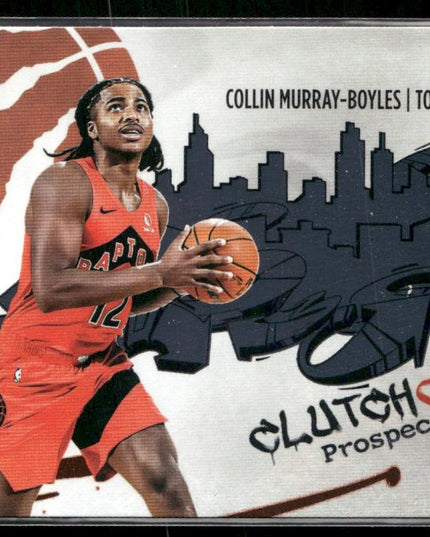 Collin Murray-Boyles #CC-9 2025-26 Topps Clutch City Prospects Toronto Raptors