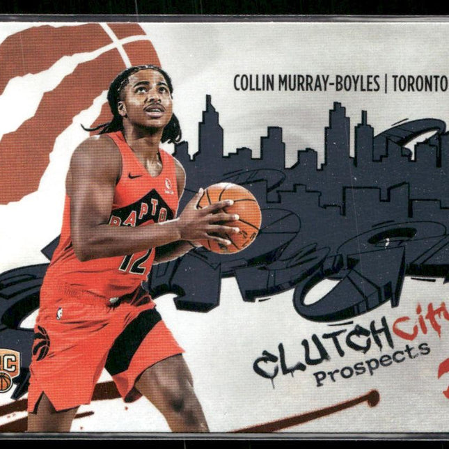 Collin Murray-Boyles #CC-9 2025-26 Topps Clutch City Prospects Toronto Raptors