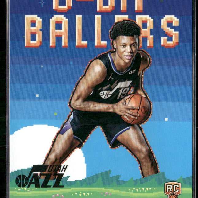Ace Bailey #8B-35 2025-26 Topps 8-Bit Ballers Utah Jazz