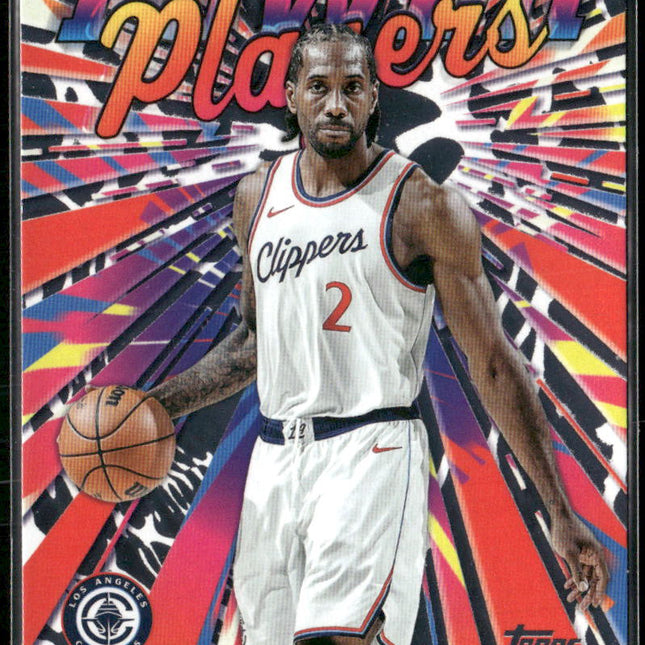 Kawhi Leonard #PP-8 2025-26 Topps Power Players Los Angeles Clippers
