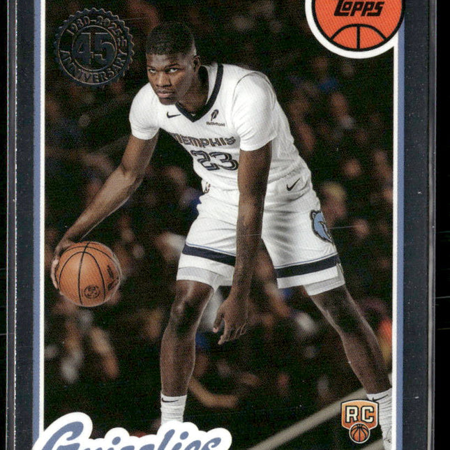 Cedric Coward #80BK-58 2025-26 Topps 1980-81 Topps Basketball Memphis Grizzlies