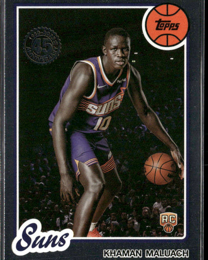 Khaman Maluach #80BK-57 2025-26 Topps 1980-81 Topps Basketball Phoenix Suns