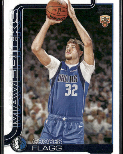 Cooper Flagg Rookie #201 2025-26 Topps Dallas Mavericks