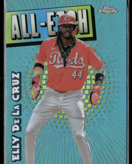 Elly De La Cruz #CAE-4 2025 Topps Chrome Chrome All-Etch Cincinnati Reds