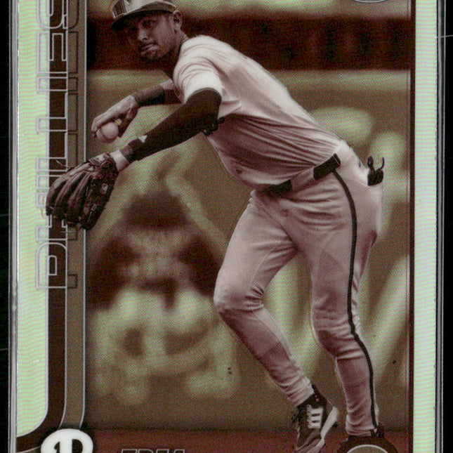 Trea Turner #208 2025 Topps Chrome Sepia Refractors Philadelphia Phillies