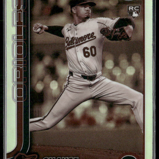 Chayce McDermott Rookie #266 2025 Topps Chrome Sepia Refractors Orioles