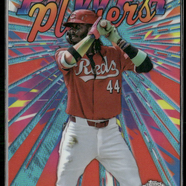 Elly De La Cruz #PP-16 2025 Topps Chrome Power Players Cincinnati Reds