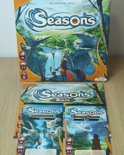Seasons (2012) Board Game + Expansions | Used Complete | Libellud Asmodee