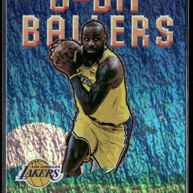 LeBron James #8B-19 2025-26 Topps 8-Bit Ballers Holo Foil Los Angeles Lakers