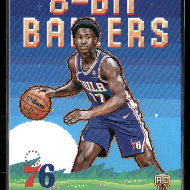 VJ Edgecombe #8B-33 2025-26 Topps 8-Bit Ballers Philadelphia 76ers