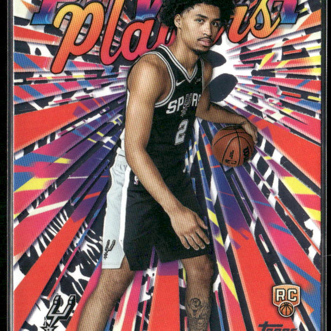Dylan Harper #PP-17 2025-26 Topps Power Players San Antonio Spurs