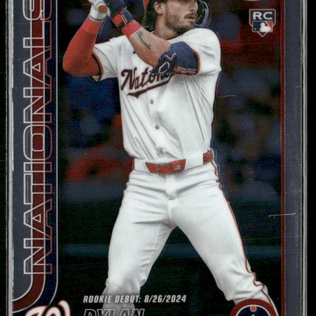 Dylan Crews #USC190 2025 Topps Chrome Update Washington Nationals