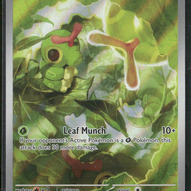 Caterpie Holo #172/165 SV: Scarlet & Violet 151 Holo | Pokémon