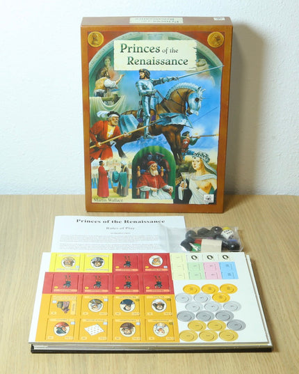 Princes of the Renaissance Board Game Martin Wallace Warfrog 2003 – Open Box/New