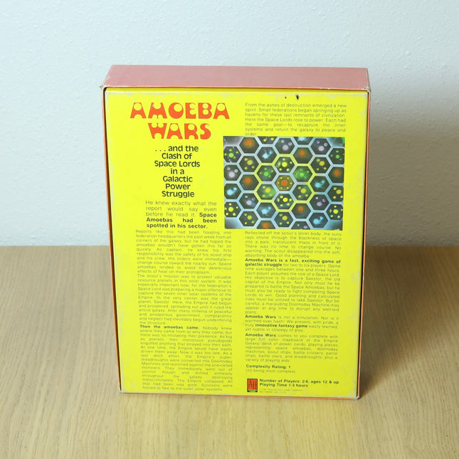 Amoeba Wars Board Game – Avalon Hill 1981 – Complete – Sci-Fi Strategy