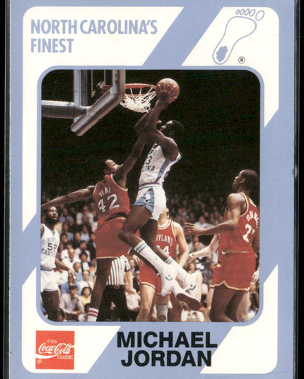Michael Jordan #13 1989 Collegiate Collection North Carolina's Finest Tar Heels