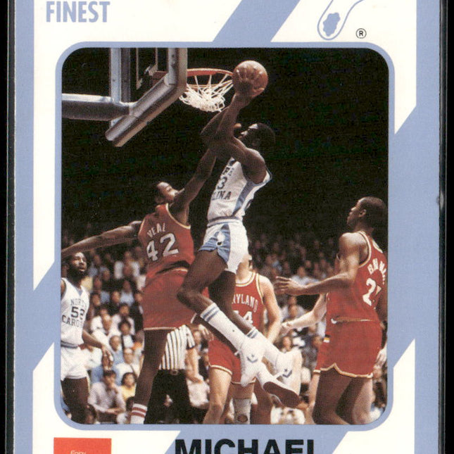 Michael Jordan #13 1989 Collegiate Collection North Carolina's Finest Tar Heels