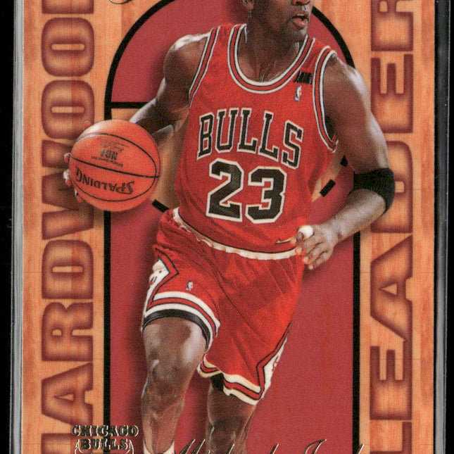 Michael Jordan #4 1995-96 Fleer Flair Hardwood Leader Chicago Bulls