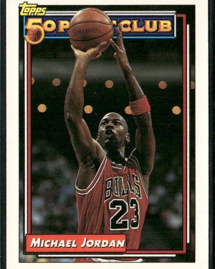 Michael Jordan #205 1992-93 Topps Chicago Bulls