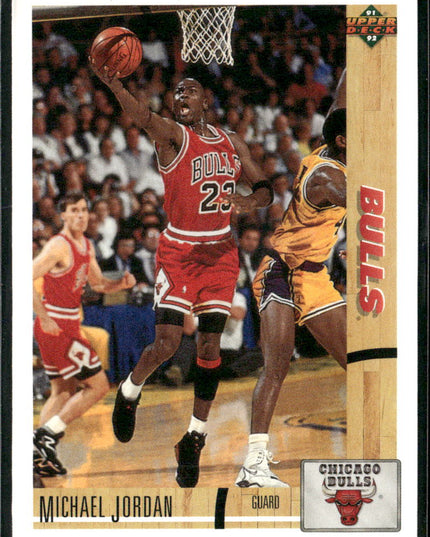 Michael Jordan #44 1991-92 Upper Deck Chicago Bulls