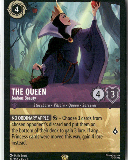 The Queen #74/204 Archazia's Island | Disney Lorcana
