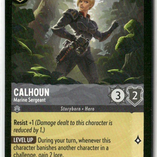 Calhoun #191/204 Azurite Sea Rare | Disney Lorcana