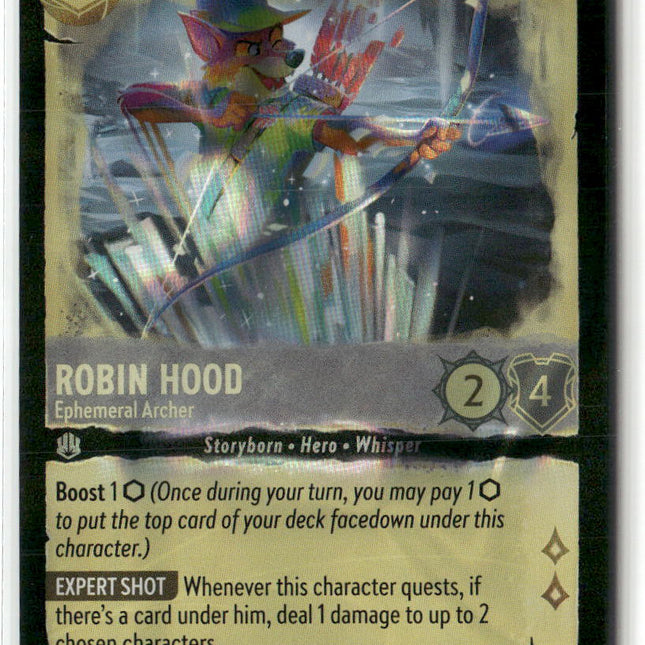 Robin Hood #171/204 Whispers in the Well Foil Rare | Disney Lorcana