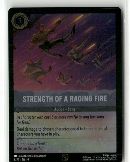 Strength of a Raging Fire #8 Disney Lorcana Promo Cards Promo | Disney Lorcana