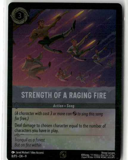 Strength of a Raging Fire #8 Disney Lorcana Promo Cards Promo | Disney Lorcana