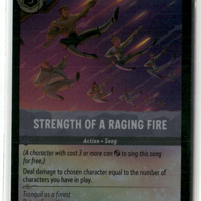 Strength of a Raging Fire #8 Disney Lorcana Promo Cards Promo | Disney Lorcana
