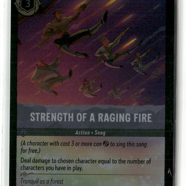 Strength of a Raging Fire #8 Disney Lorcana Promo Cards Promo | Disney Lorcana