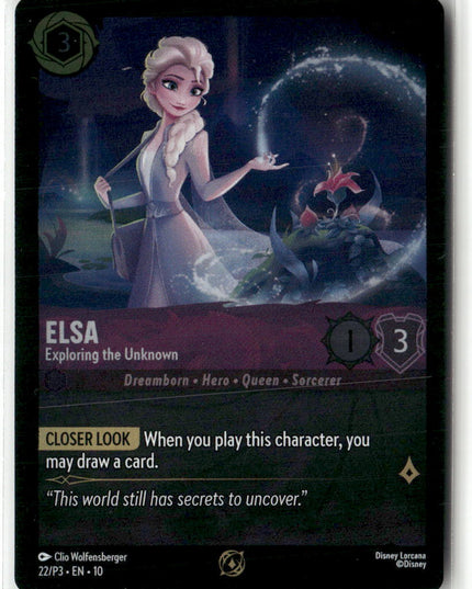 Elsa #22 Disney Lorcana Promo Cards Promo | Disney Lorcana