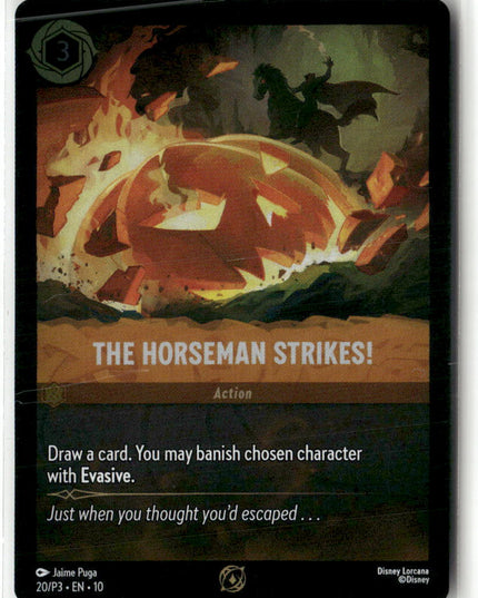 The Horseman Strikes! #20 Disney Lorcana Promo Cards Promo | Disney Lorcana
