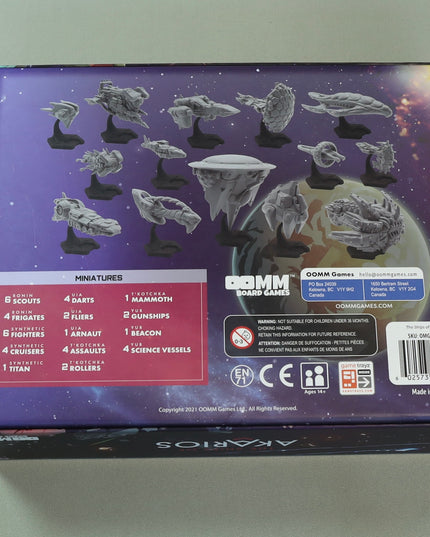 Stars of Akarios + Game Mat + Expansions Bundle (Base Game + 5 Expansions)