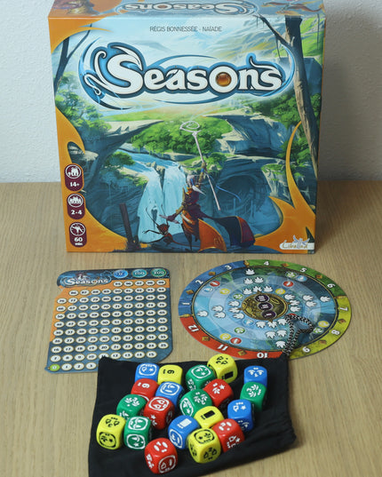 Seasons (2012) Board Game + Expansions | Used Complete | Libellud Asmodee