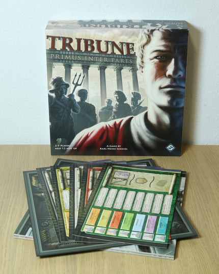 Tribune Board Game 2007 + Tribune Expansion – Fantasy Flight – Complete