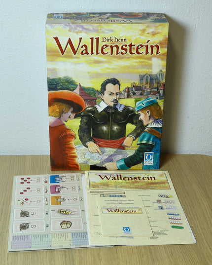 Wallenstein Board Game (2002) – Queen Games – Complete & Unplayed