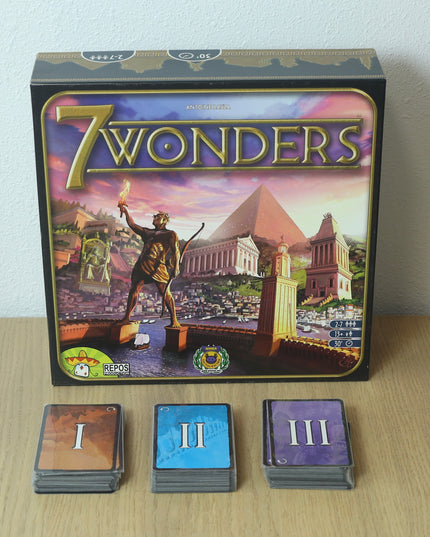 7 Wonders (2010) Board Game | Antoine Bauza | Repos Production | Complete